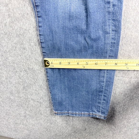 Aeropostale Womens Slim Fit Distressed Ripped Jeans 36x29 Distressed Stretch - Picture 5 of 10